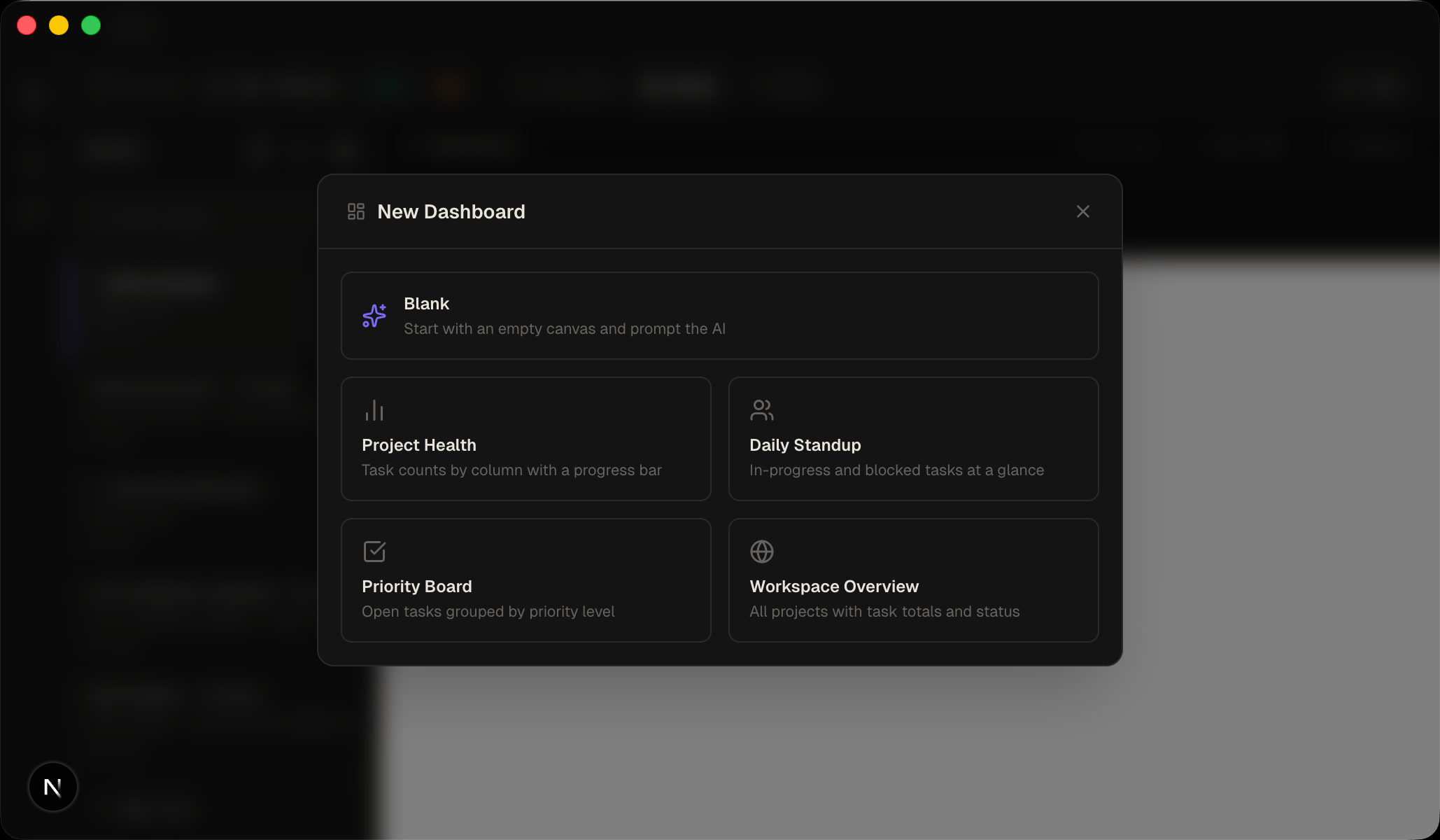 Dashboards
